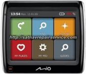 Mio Moov S305 Sat nav-reparationer